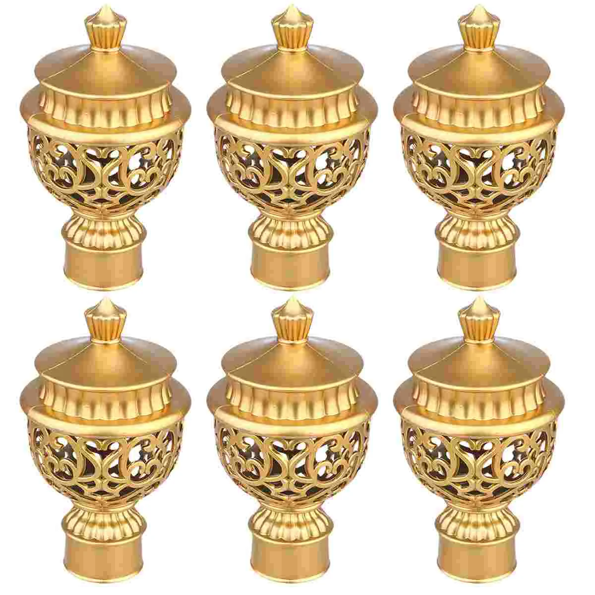 Hollow Curtain Rod Finial Head Plug Decorative End Cap Fittings Outdoor Curtains
Hollow Curtain Rod Finial Head Plug Decorative End Cap Fittings Outdoor Curtains