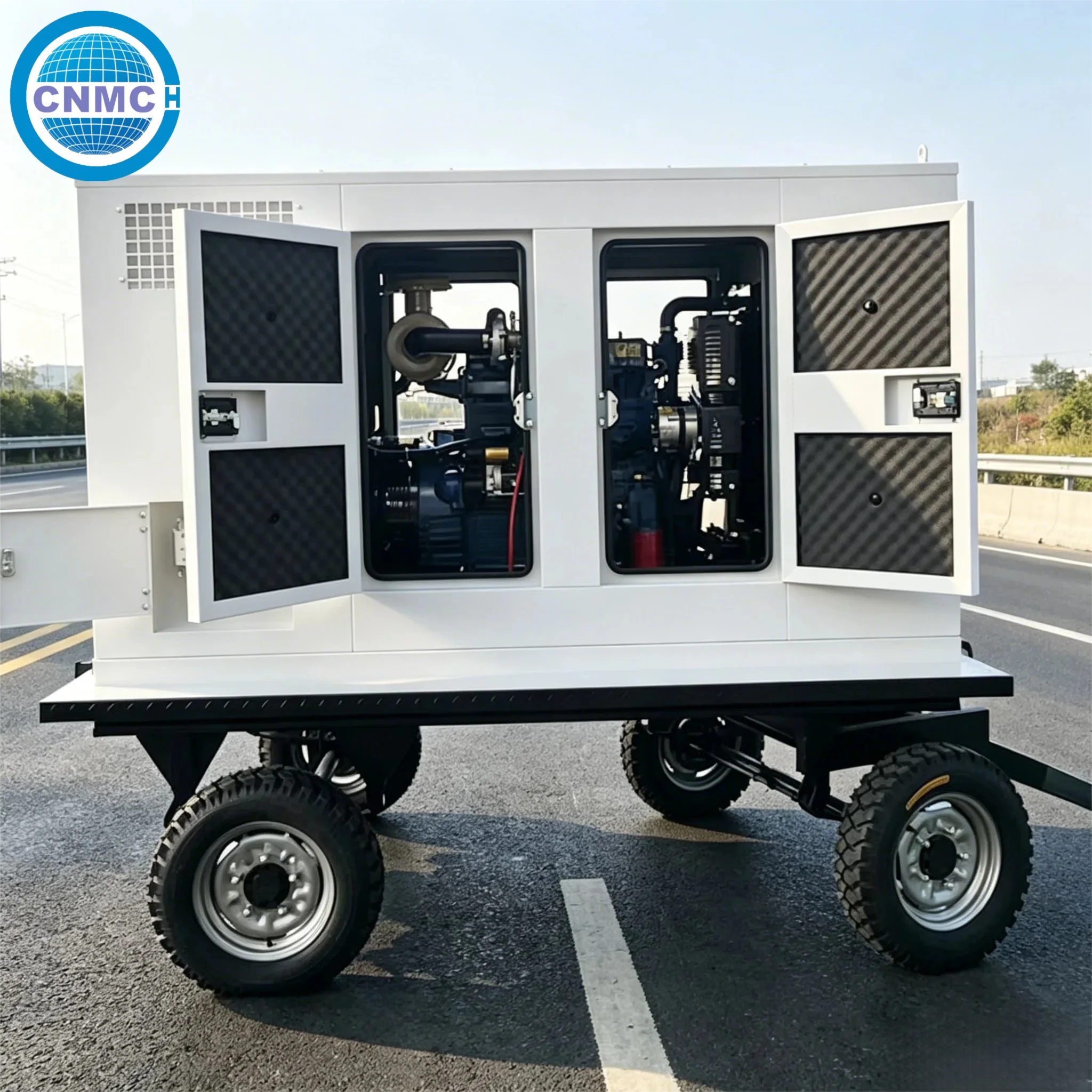 30KW 50KW 80KW 100KW Trailer Type Diesel generators Weichai power generator 50HZ 60HZ generator for Factories and Workshops
30KW 50KW 80KW 100KW Trailer Type Diesel generators Weichai power generator 50HZ 60HZ generator for Factories and Workshops
