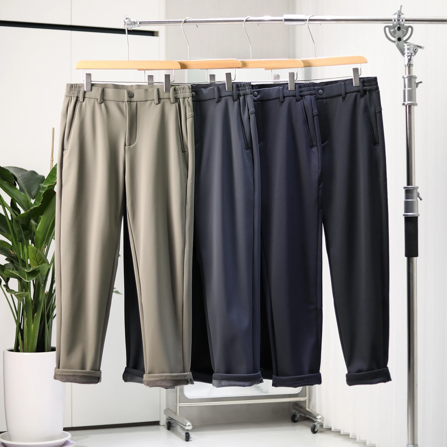 Thiened Men's Casual Pants Straight Leg 3D Tailoring Waterproof Fabric Cosite Warm Fce Tech Autumn Winter Leisure Tro...
Thiened Men's Casual Pants Straight Leg 3D Tailoring Waterproof Fabric Cosite Warm Fce Tech Autumn Winter Leisure Tro...