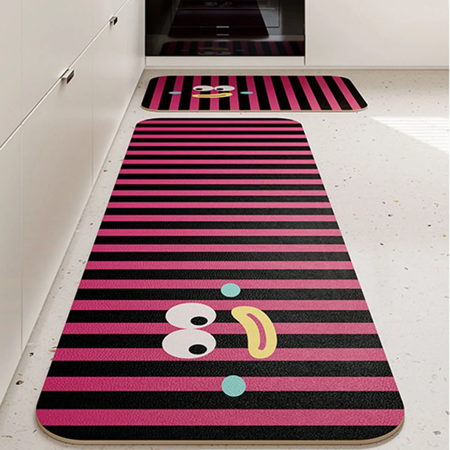 Anti-slip Kitchen Mat PVC Leather Washable Carpet Striped Creative Floor Mats Oil-proof Waterproof Non-slip Rug Коврик Для Кухни
Anti-slip Kitchen Mat PVC Leather Washable Carpet Striped Creative Floor Mats Oil-proof Waterproof Non-slip Rug Коврик Для Кухни