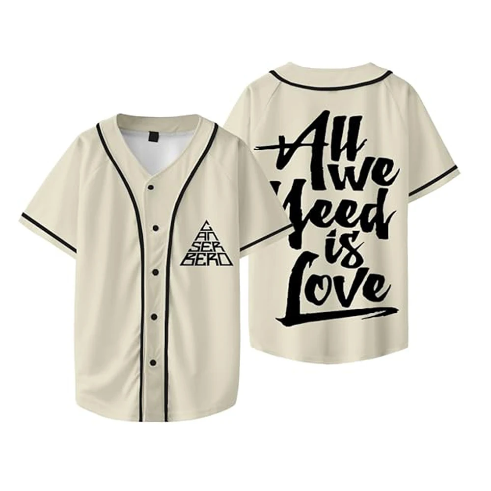 Canserbero All We Need is Love Logo Merch Baseball Jacket Tee Cosplay Unisex Fashion Short Sleeve Baseball Jersey T-Shirts
Canserbero All We Need is Love Logo Merch Baseball Jacket Tee Cosplay Unisex Fashion Short Sleeve Baseball Jersey T-Shirts