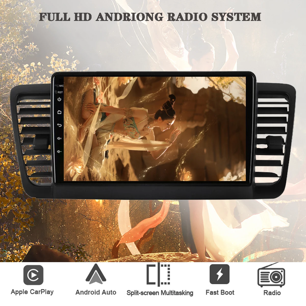 For Subaru Outback 3 Legacy 4 2003-2009 Car Radio Multimedia Video Audio Player With Navigation GPS Android 14 Carplay DSP RDS 
For Subaru Outback 3 Legacy 4 2003-2009 Car Radio Multimedia Video Audio Player With Navigation GPS Android 14 Carplay DSP RDS