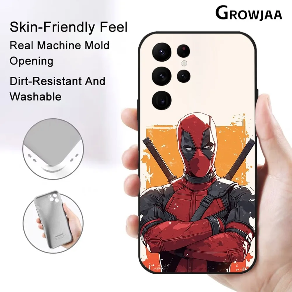 Deadpool Ancient Painting Phone Case for Samsung Galaxy S24 Ultra S22 S23 Ultra S21 S20 Protective Silicone Funda
Deadpool Ancient Painting Phone Case for Samsung Galaxy S24 Ultra S22 S23 Ultra S21 S20 Protective Silicone Funda