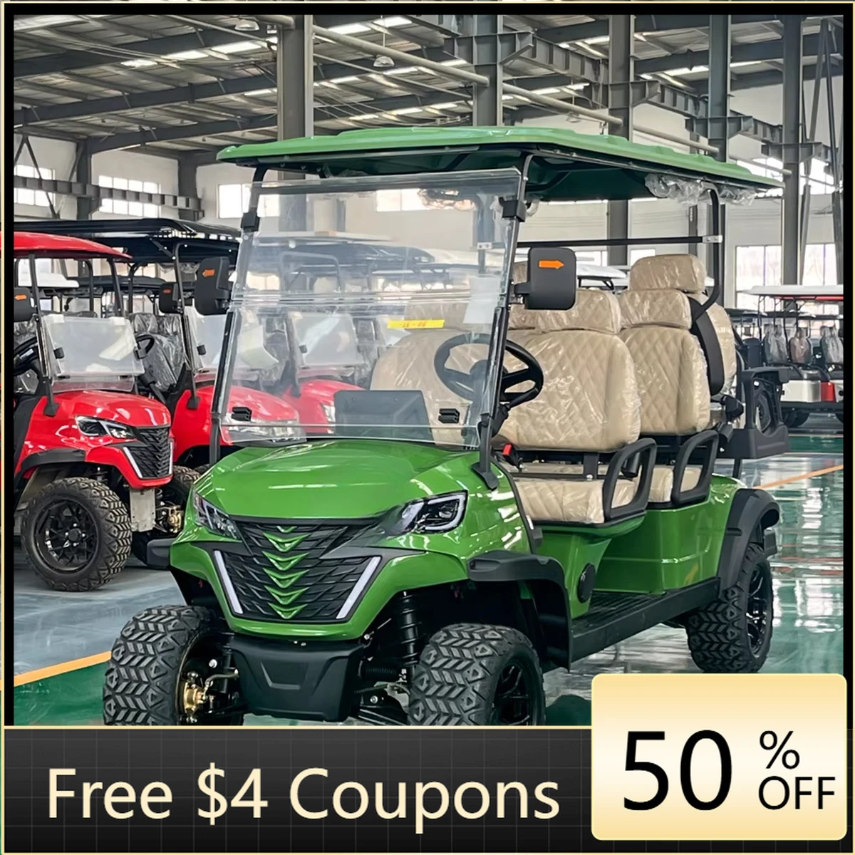 Rs Best Selling 6 Seater Electric Golf Cart CE Certified 48V Battery For Sale, Off-Road Hunting Cart
Rs Best Selling 6 Seater Electric Golf Cart CE Certified 48V Battery For Sale, Off-Road Hunting Cart