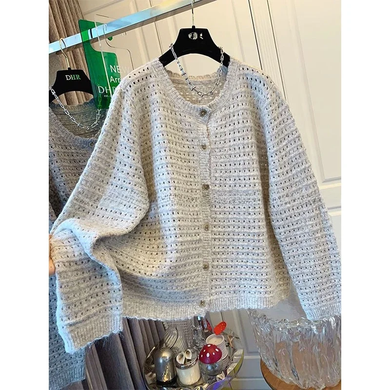 Мужской вязаный кардиган оверсайз с длинными рукавами, узором крючком и ажурным дизайном, осенне-зимний, для отдыха
Мужской вязаный кардиган оверсайз с длинными рукавами, узором крючком и ажурным дизайном, осенне-зимний, для отдыха