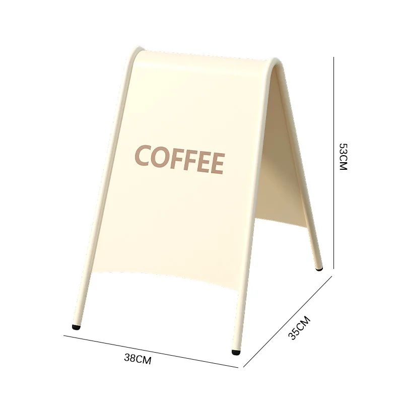 Creative metal floor-to-ceiling billboard outdoor A-shaped display stand
Creative metal floor-to-ceiling billboard outdoor A-shaped display stand