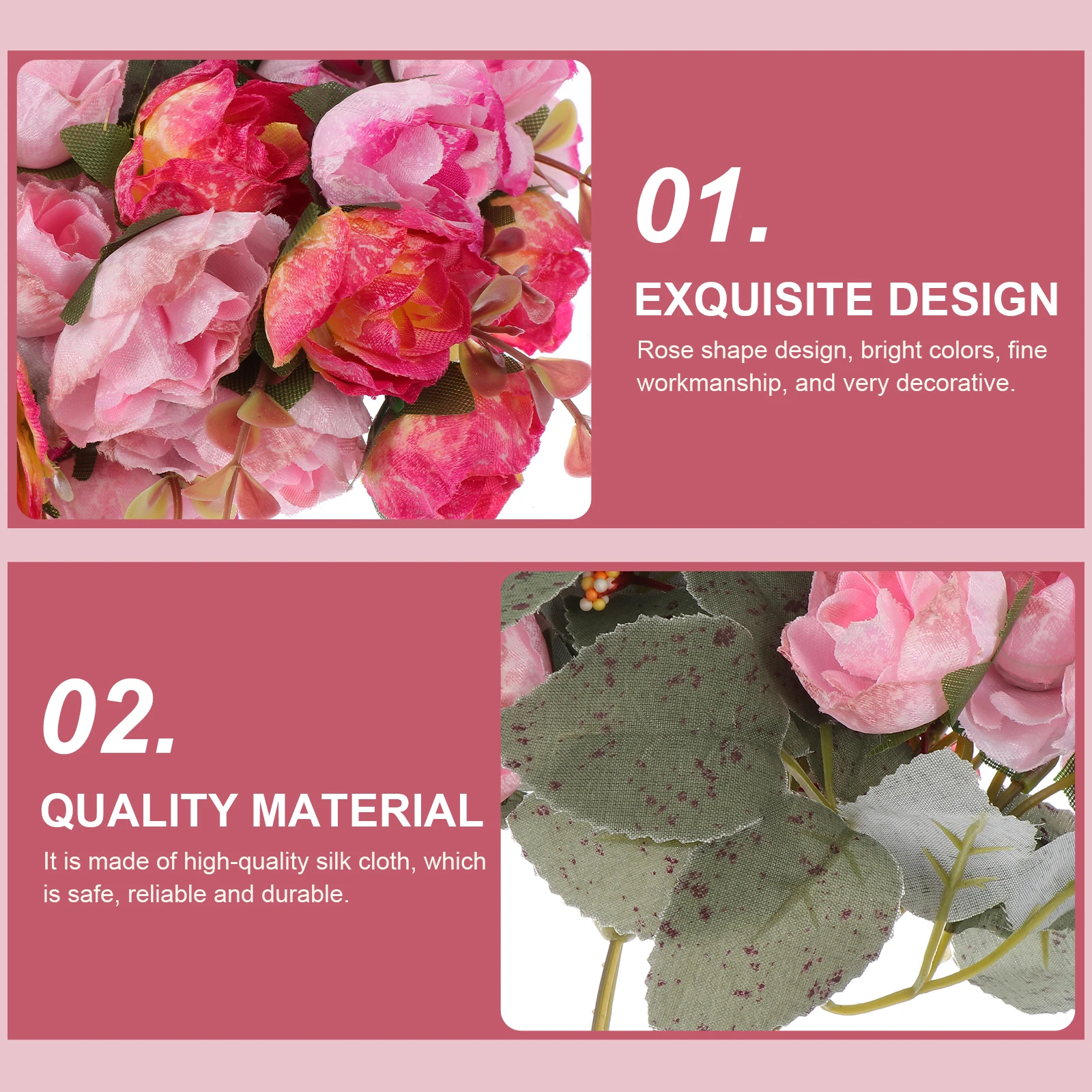 Fake Rose Garland Artificial Wedding Decor Flower Arrangement Home Silk Cloth Bride Vintage
Fake Rose Garland Artificial Wedding Decor Flower Arrangement Home Silk Cloth Bride Vintage