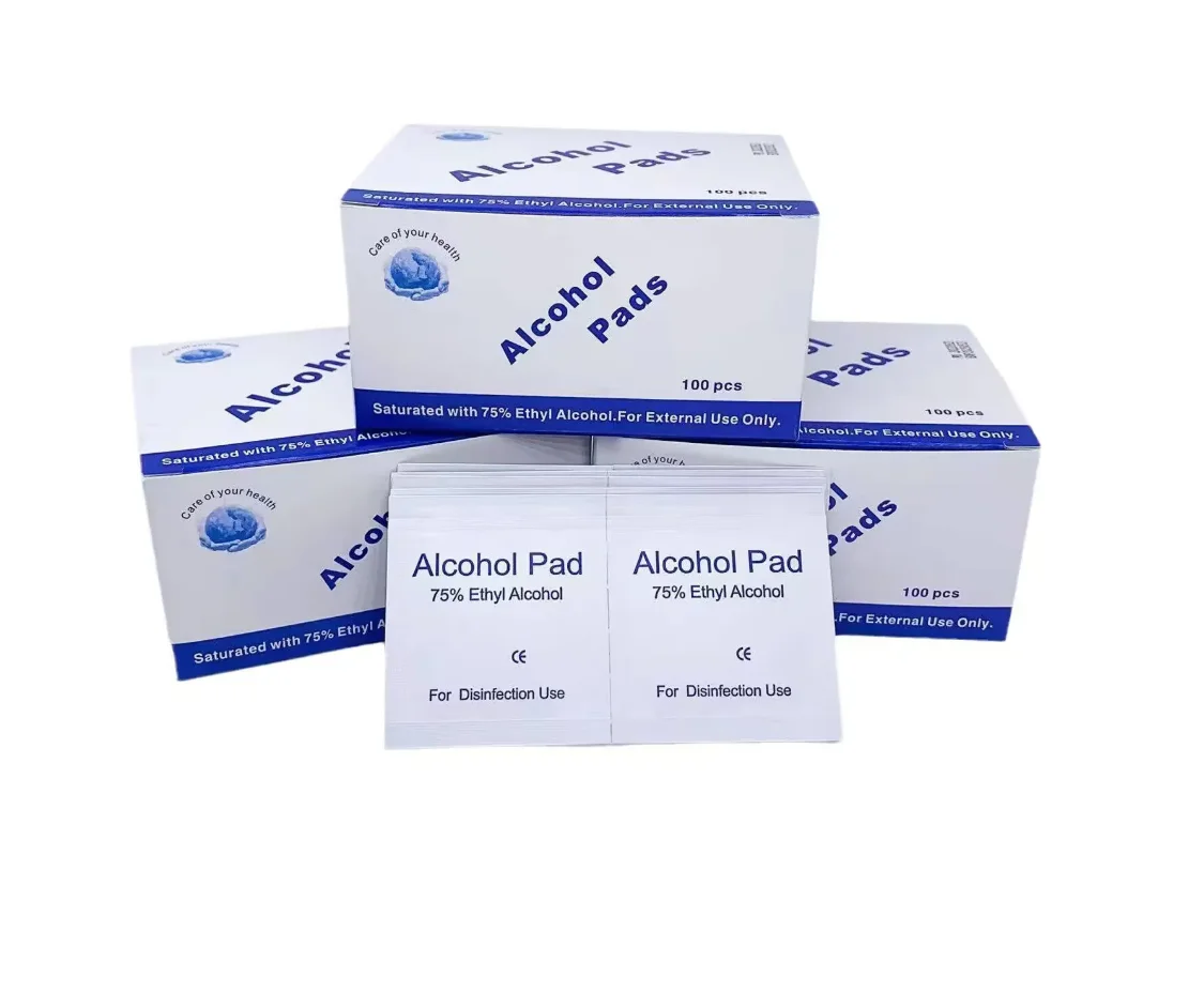 75% Ethyl Alcohol Disinfection Pads Independent Single Pack Disposable Skin Surface Sanitizing Wipes For Phone Glasses Cleaning
75% Ethyl Alcohol Disinfection Pads Independent Single Pack Disposable Skin Surface Sanitizing Wipes For Phone Glasses Cleaning