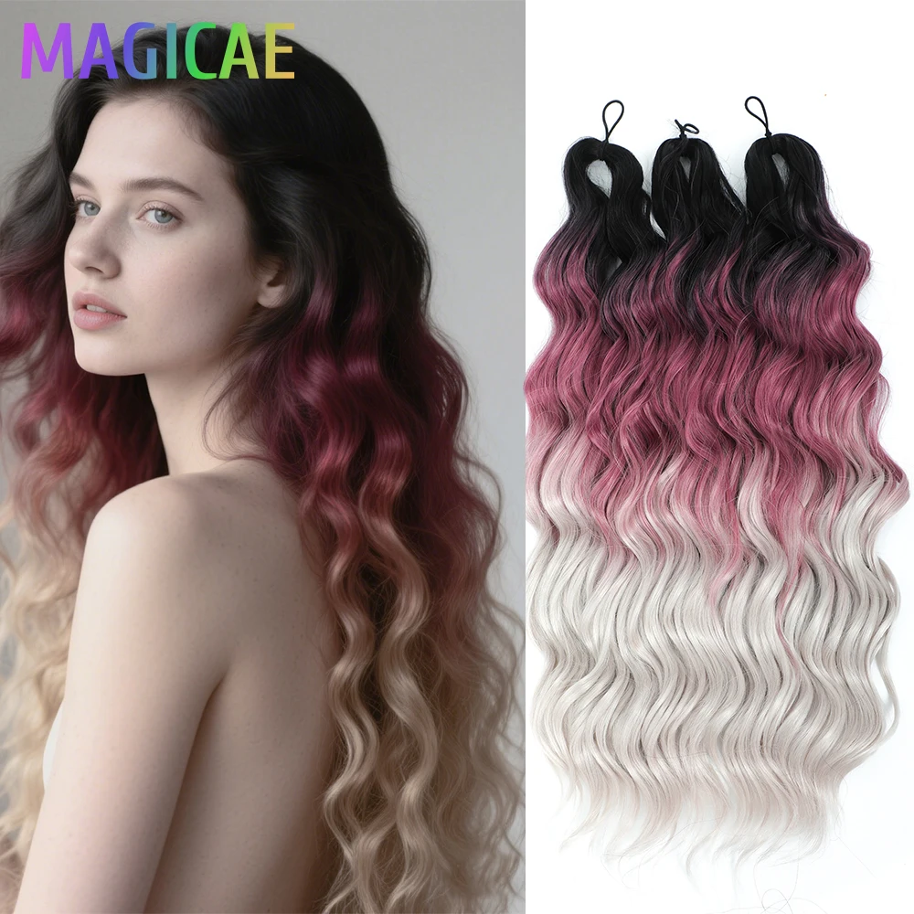 Anna 3Pcs 24Inch 300g Ombre Brown Rainbow Purple Deep Wave Twist Crochet Braids Pink White Synthetic Braids Hair Wavy Extension
Anna 3Pcs 24Inch 300g Ombre Brown Rainbow Purple Deep Wave Twist Crochet Braids Pink White Synthetic Braids Hair Wavy Extension