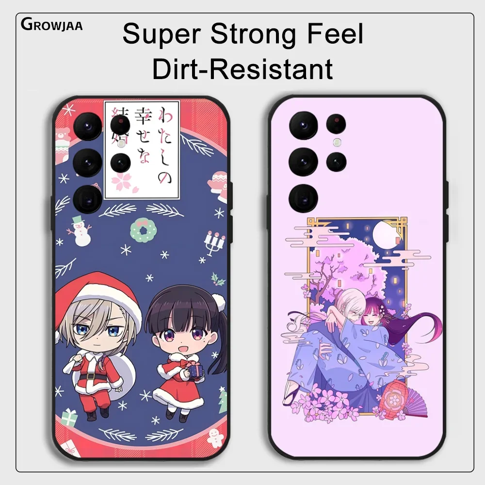 Anime M-My Happy M-Marriage Phone Case for Samsung Galaxy S24 Ultra S22 S23 Ultra S21 S20 5G Protective Silicone TPU Funda
Anime M-My Happy M-Marriage Phone Case for Samsung Galaxy S24 Ultra S22 S23 Ultra S21 S20 5G Protective Silicone TPU Funda