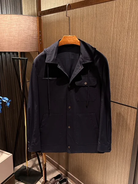 Detachable Cap Work Jacket Multi-Pocket Classic Style Color Long Coat for Men Casual Wear Polyester Nylon Composite Fiber
Detachable Cap Work Jacket Multi-Pocket Classic Style Color Long Coat for Men Casual Wear Polyester Nylon Composite Fiber