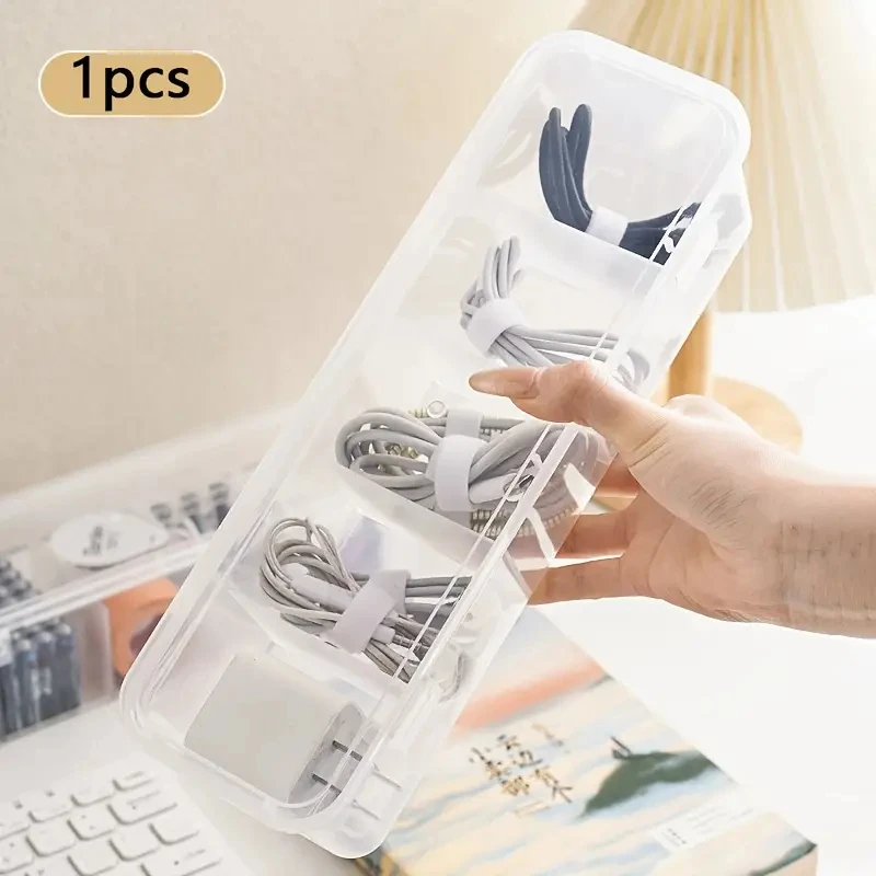 Transparent Data Cable Work Plastic Case Classification Dustproof Card Organizer with Lid Clutter Collection Box Work
Transparent Data Cable Work Plastic Case Classification Dustproof Card Organizer with Lid Clutter Collection Box Work
