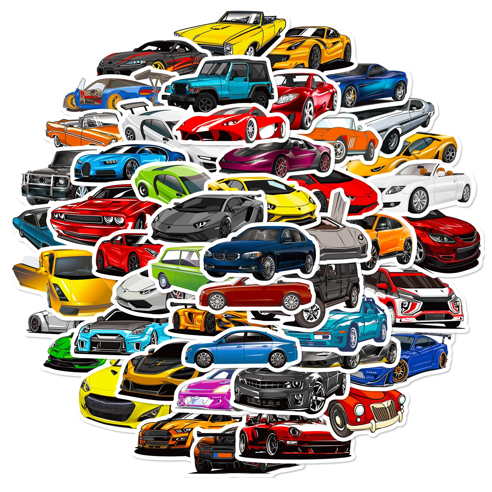 50Pcs Sports Car Stickers Sporty Racing Car Waterproof Vinyl Decals for Adult Teen Kids Cup Water Bottles Laptop Luggage
50Pcs Sports Car Stickers Sporty Racing Car Waterproof Vinyl Decals for Adult Teen Kids Cup Water Bottles Laptop Luggage