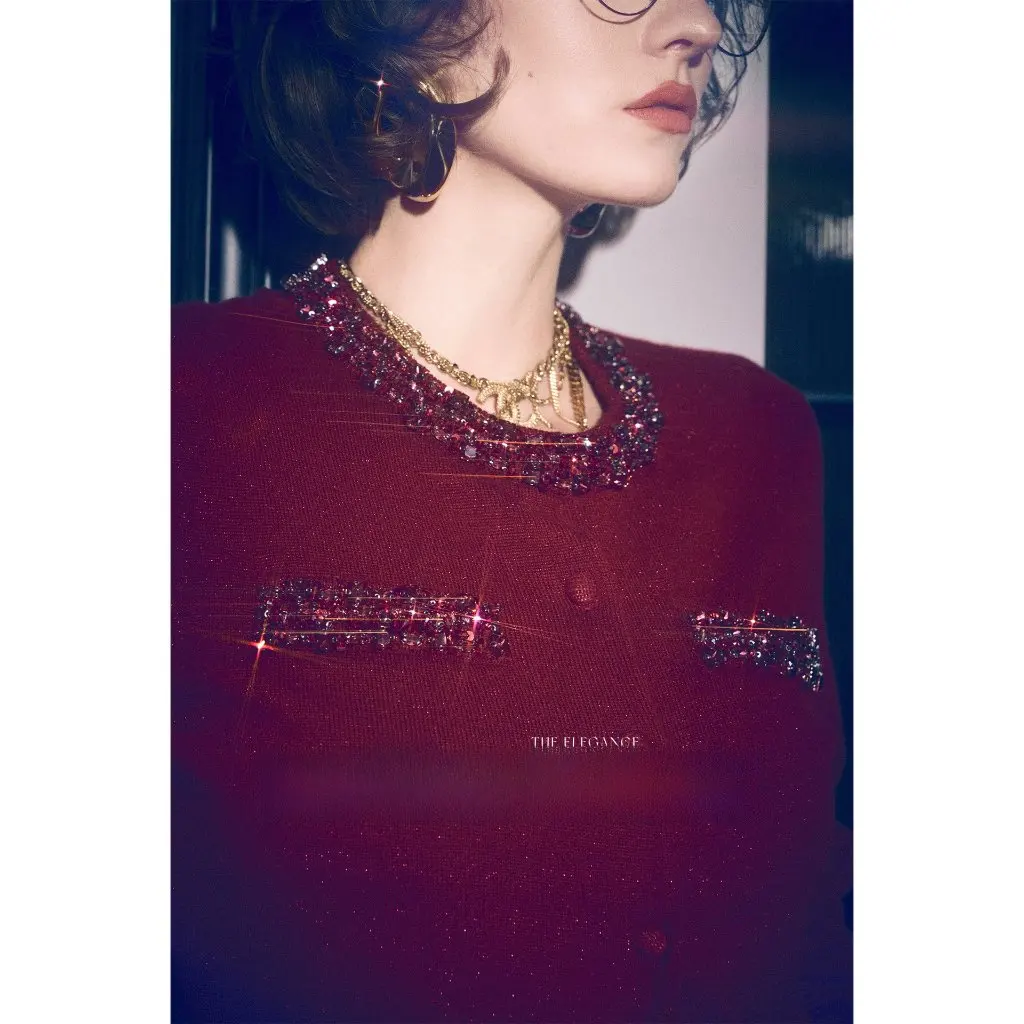 Jinya Garment Factory Ultra-Fine Australian Wool Handmade Beaded Knitted Cardigan Women's Autumn New Fashion Open Cardigan
Jinya Garment Factory Ultra-Fine Australian Wool Handmade Beaded Knitted Cardigan Women's Autumn New Fashion Open Cardigan