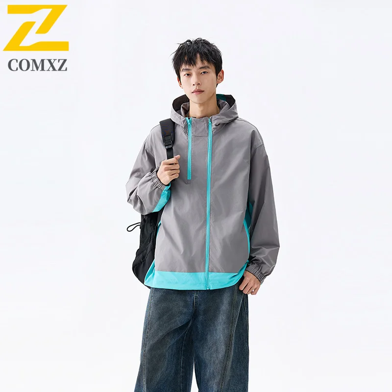 Куртка для пар, 2024, контрастная водонепроницаемая дышащая куртка на молнии, уличная свободная спортивная ветровка для кемпинга и пешего туризма
Куртка для пар, 2024, контрастная водонепроницаемая дышащая куртка на молнии, уличная свободная спортивная ветровка для кемпинга и пешего туризма