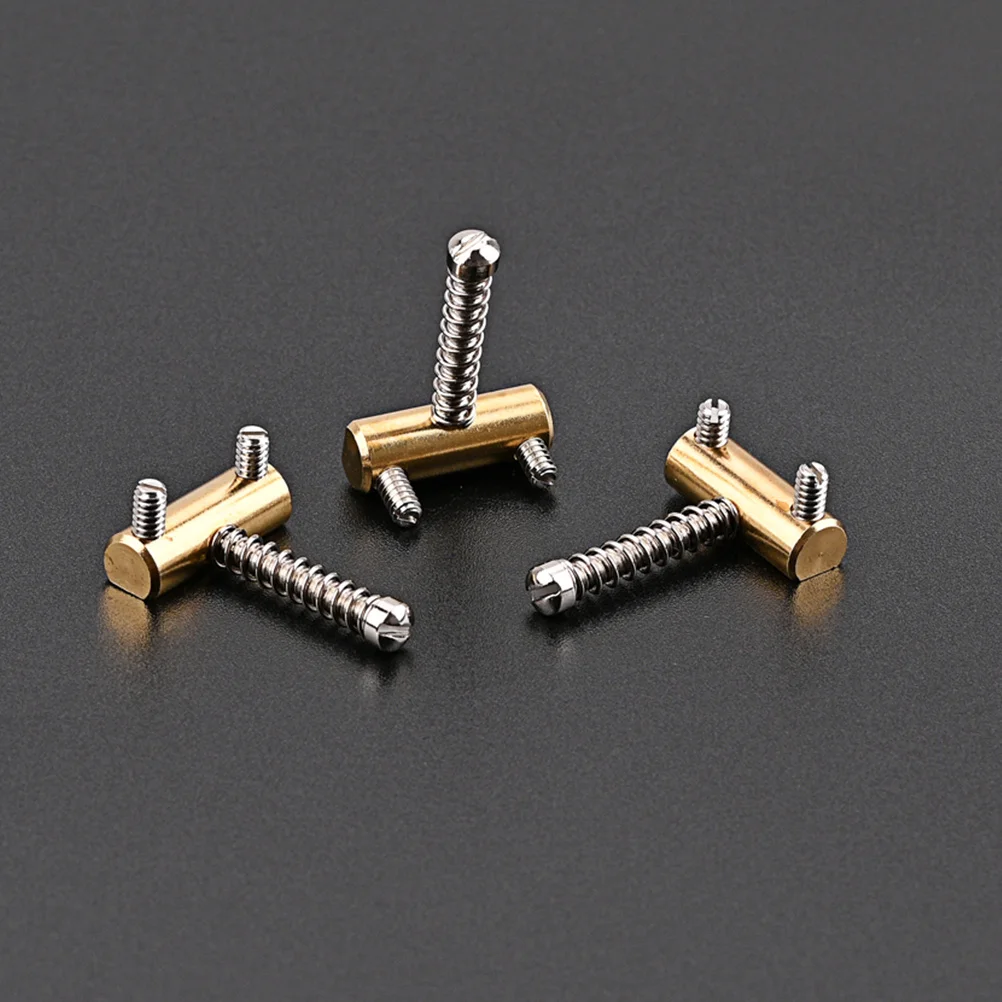 3 Pcs Guitar Replacement Parts Bridge Saddle Screws Bridges Hardware Saddles Acoustic Metal
3 Pcs Guitar Replacement Parts Bridge Saddle Screws Bridges Hardware Saddles Acoustic Metal