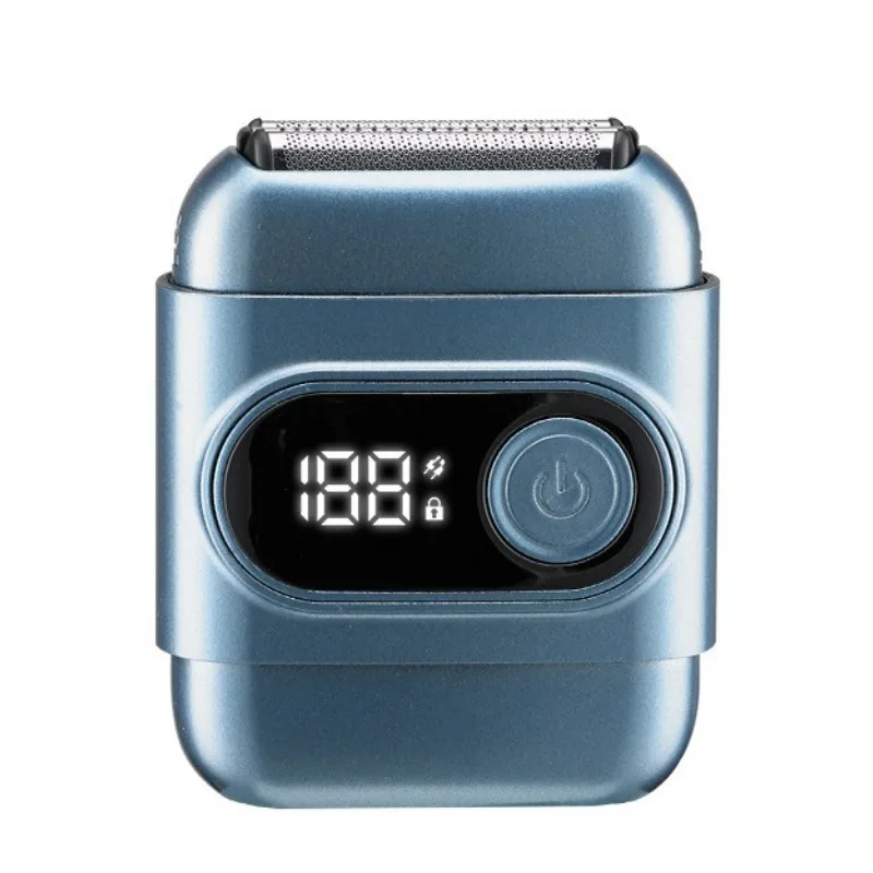 Reciprocating Mini Electric Shaver Compact Beard Shaving Machine Waterproof Wet Dry Rechargeable Led Display Razor
Reciprocating Mini Electric Shaver Compact Beard Shaving Machine Waterproof Wet Dry Rechargeable Led Display Razor