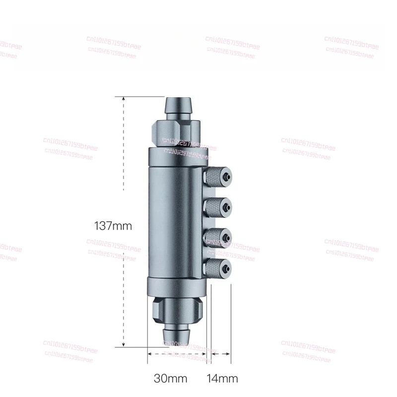 Diverter Aluminum Alloy Material Titration External Titration Outlet Four-Head Independent with Check Valve
Diverter Aluminum Alloy Material Titration External Titration Outlet Four-Head Independent with Check Valve