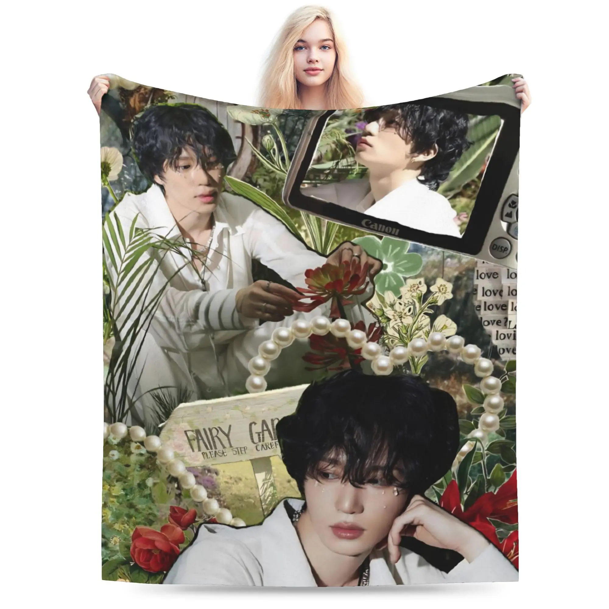 P1Harmony Kpop Group Theo Blankets Fleece Spring/Autumn Multi-function Lightweight Throw Blanket for Bedding Car Bedspreads
P1Harmony Kpop Group Theo Blankets Fleece Spring/Autumn Multi-function Lightweight Throw Blanket for Bedding Car Bedspreads