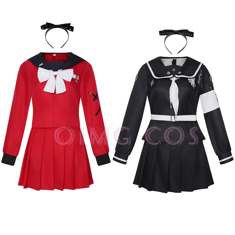 The Hundred Line Tsukumo Kako Cosplay Costume Carnival Uniform Anime Halloween Costumes Women Game
The Hundred Line Tsukumo Kako Cosplay Costume Carnival Uniform Anime Halloween Costumes Women Game