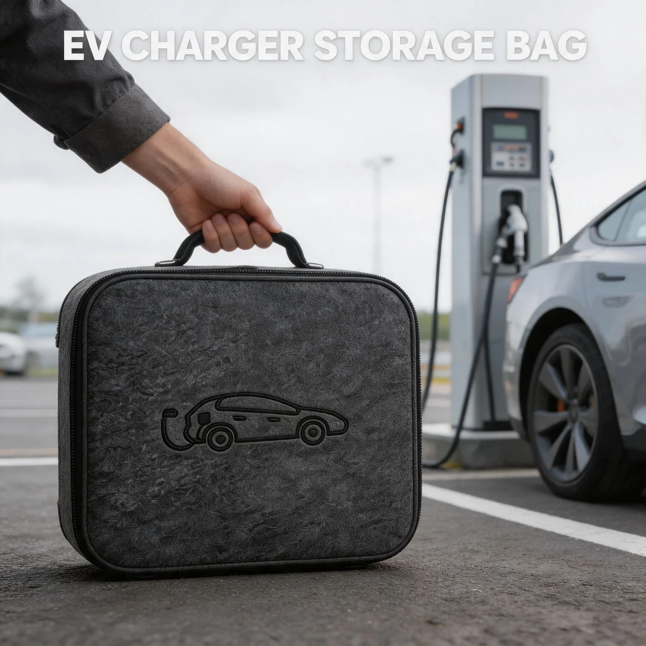 Charging Gun Storage Bag Waterproof Auto EV Charging Jumper Storage Bag New Energy Vehicle Portable EV Charger Cable Bag
Charging Gun Storage Bag Waterproof Auto EV Charging Jumper Storage Bag New Energy Vehicle Portable EV Charger Cable Bag