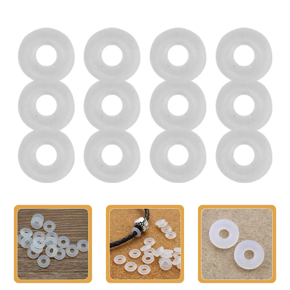 100Pcs Durable Rubber Stopper Rings Jewelry Making DIY Beads for Necklaces Bracelets Earrings Stopper Bead DIY Accessories
100Pcs Durable Rubber Stopper Rings Jewelry Making DIY Beads for Necklaces Bracelets Earrings Stopper Bead DIY Accessories
