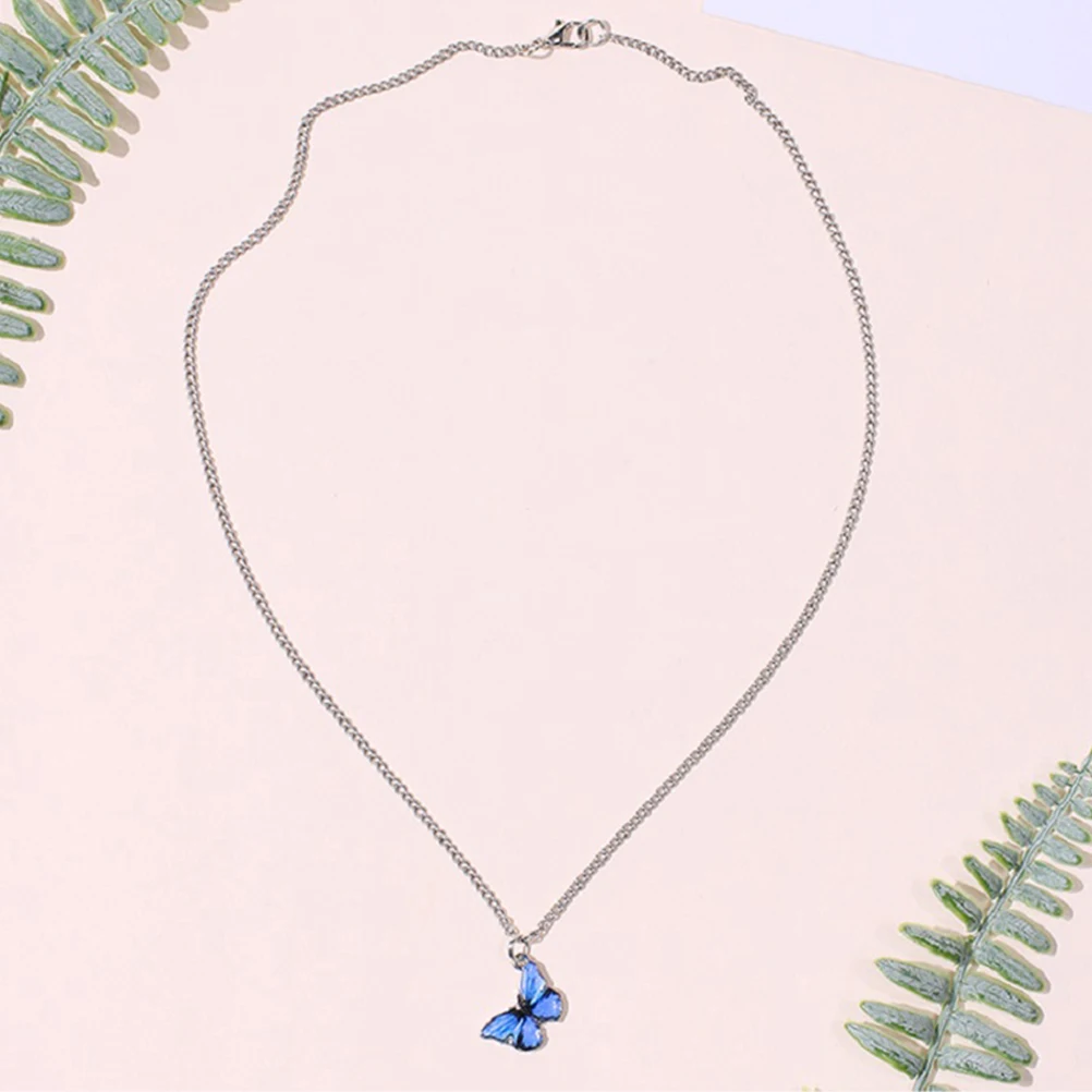 Butterfly Pendant Necklace Woman Fashion Choker Clavicle Chain Cute Stainless Steel Elegant Creative Jewelry Gift
Butterfly Pendant Necklace Woman Fashion Choker Clavicle Chain Cute Stainless Steel Elegant Creative Jewelry Gift