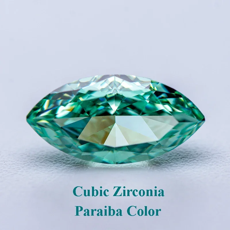 Cubic Zirconia Crushed Ice Cut Paraiba Color Marquise Shape Charms Beads for Diy Jewelry Making Rings Materials No Certificate
Cubic Zirconia Crushed Ice Cut Paraiba Color Marquise Shape Charms Beads for Diy Jewelry Making Rings Materials No Certificate
