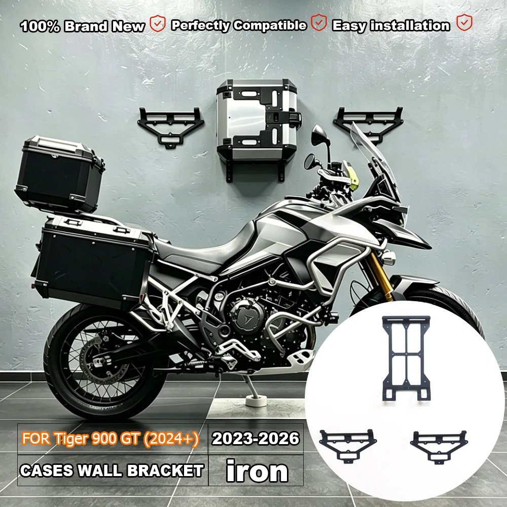 FOR Tiger 900GT 2024+ Motorcycle Suitcase Wall Mounting Bracket FOR Tiger 900 RALLY Pro 2024+ Side Panniers Top Box Wall Holder
FOR Tiger 900GT 2024+ Motorcycle Suitcase Wall Mounting Bracket FOR Tiger 900 RALLY Pro 2024+ Side Panniers Top Box Wall Holder