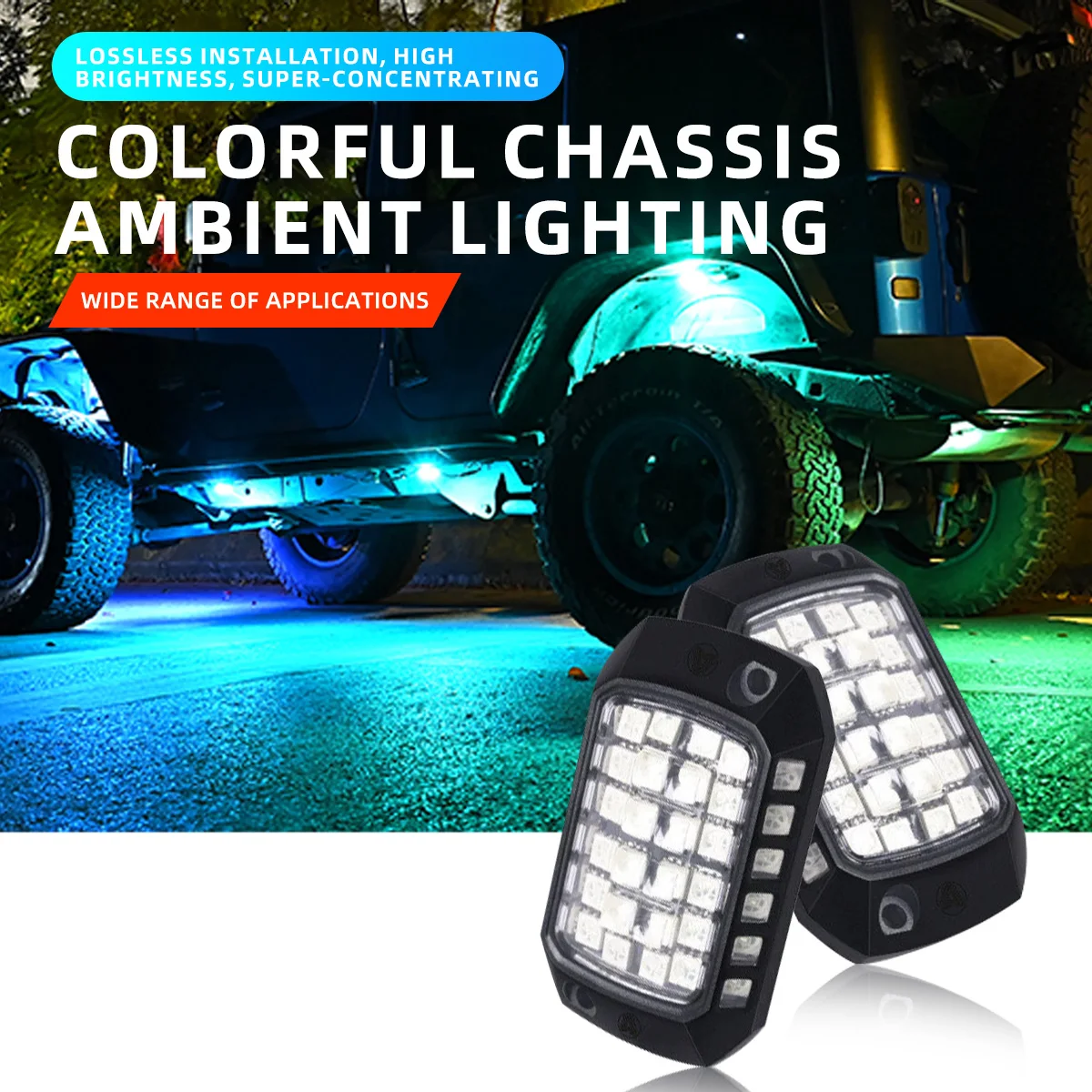 2/4/8pcs Rock Lights Motorcycle Exterior Warning Flash Light Daytime Running Light 12V for ATV Jeep Car UTV SSV ATV Universal
2/4/8pcs Rock Lights Motorcycle Exterior Warning Flash Light Daytime Running Light 12V for ATV Jeep Car UTV SSV ATV Universal