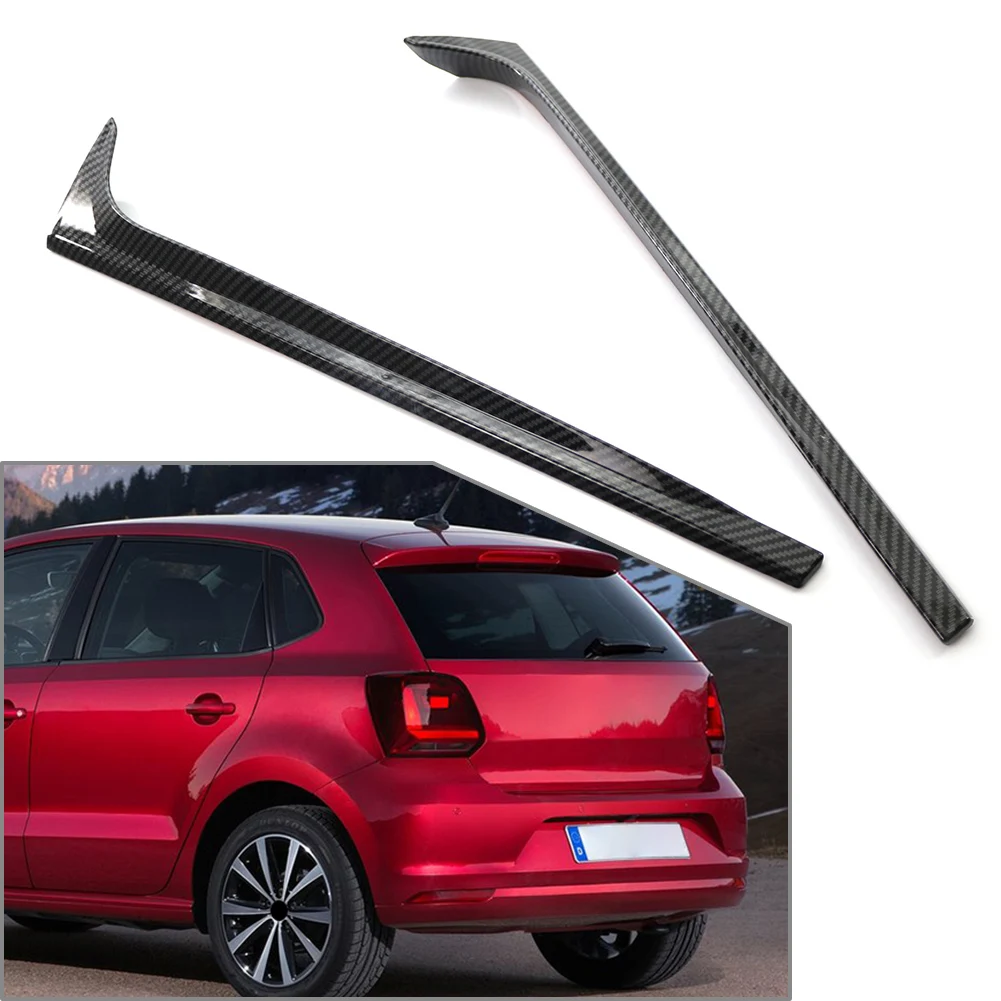 2Pcs Carbon Fiber ABS Car Rear Window Side Spoiler Canard Splitter Trim For VW Polo MK5 2011 2012 2013 2014 2015 2016 2017
2Pcs Carbon Fiber ABS Car Rear Window Side Spoiler Canard Splitter Trim For VW Polo MK5 2011 2012 2013 2014 2015 2016 2017