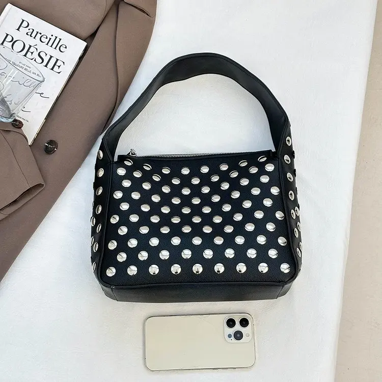 2025 Summer Women's Underarm Bag, Fashion Hobo Shoulder Purse, Soft PU Leather Handheld Tote for Casual Dating & Daily Commute
2025 Summer Women's Underarm Bag, Fashion Hobo Shoulder Purse, Soft PU Leather Handheld Tote for Casual Dating & Daily Commute