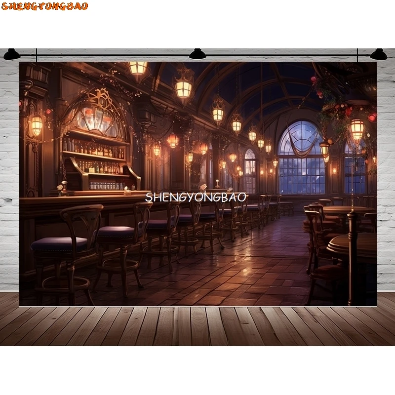 Antique library Old Tavern Barista Coffee Shop Bar Photography Backdrop Warm Medieval Inn Fantasy Photo Studio Background JG-02
Antique library Old Tavern Barista Coffee Shop Bar Photography Backdrop Warm Medieval Inn Fantasy Photo Studio Background JG-02