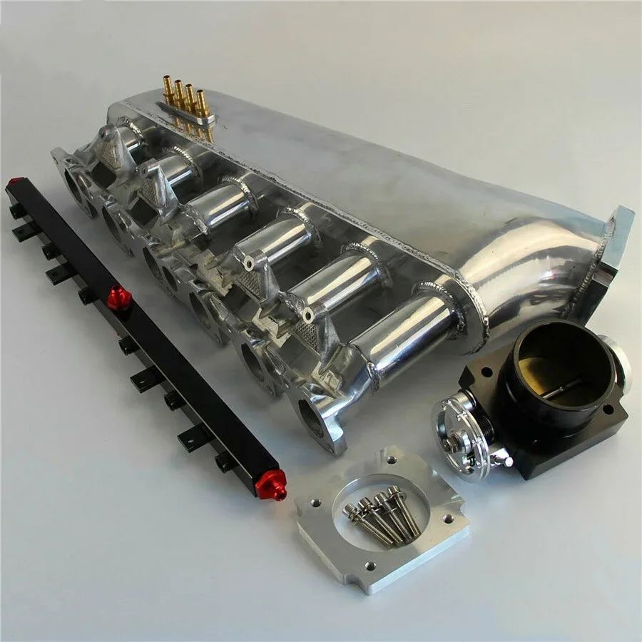 Intake Manifold w/Throttle body Fuel Rail Kit Racing For E30 M20 320i 325i 87-91
Intake Manifold w/Throttle body Fuel Rail Kit Racing For E30 M20 320i 325i 87-91