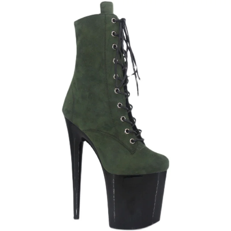 20cm black pole dance super high heel short boots fashion sexy Knight Boots 8 inch high heel platform women's ankle boots
20cm black pole dance super high heel short boots fashion sexy Knight Boots 8 inch high heel platform women's ankle boots