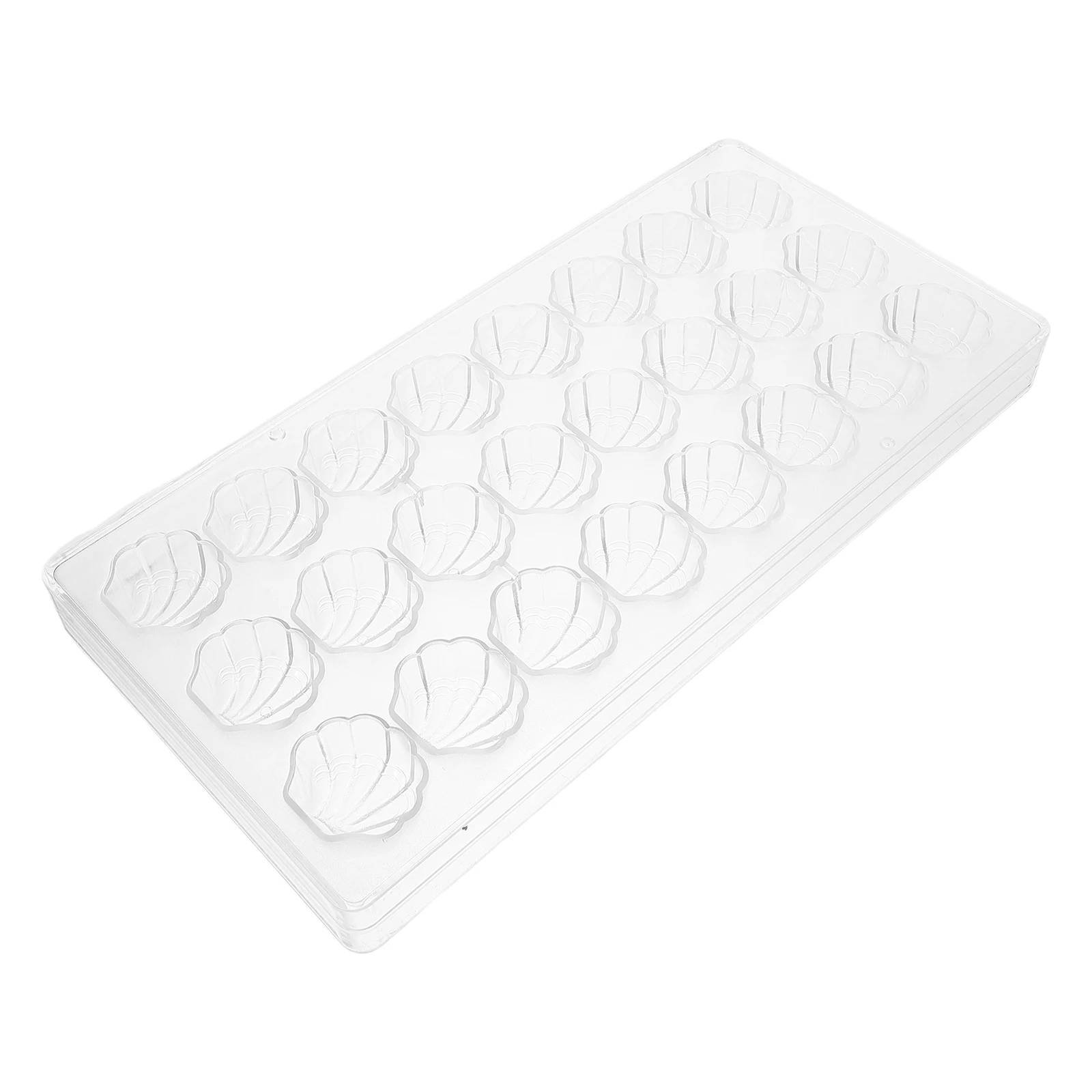 24 Cavities Chocolate Mold Unique Shell Candy Bar Plastic Molds Versatile Reusable Sea Shell Jelly Fondant Baking
24 Cavities Chocolate Mold Unique Shell Candy Bar Plastic Molds Versatile Reusable Sea Shell Jelly Fondant Baking