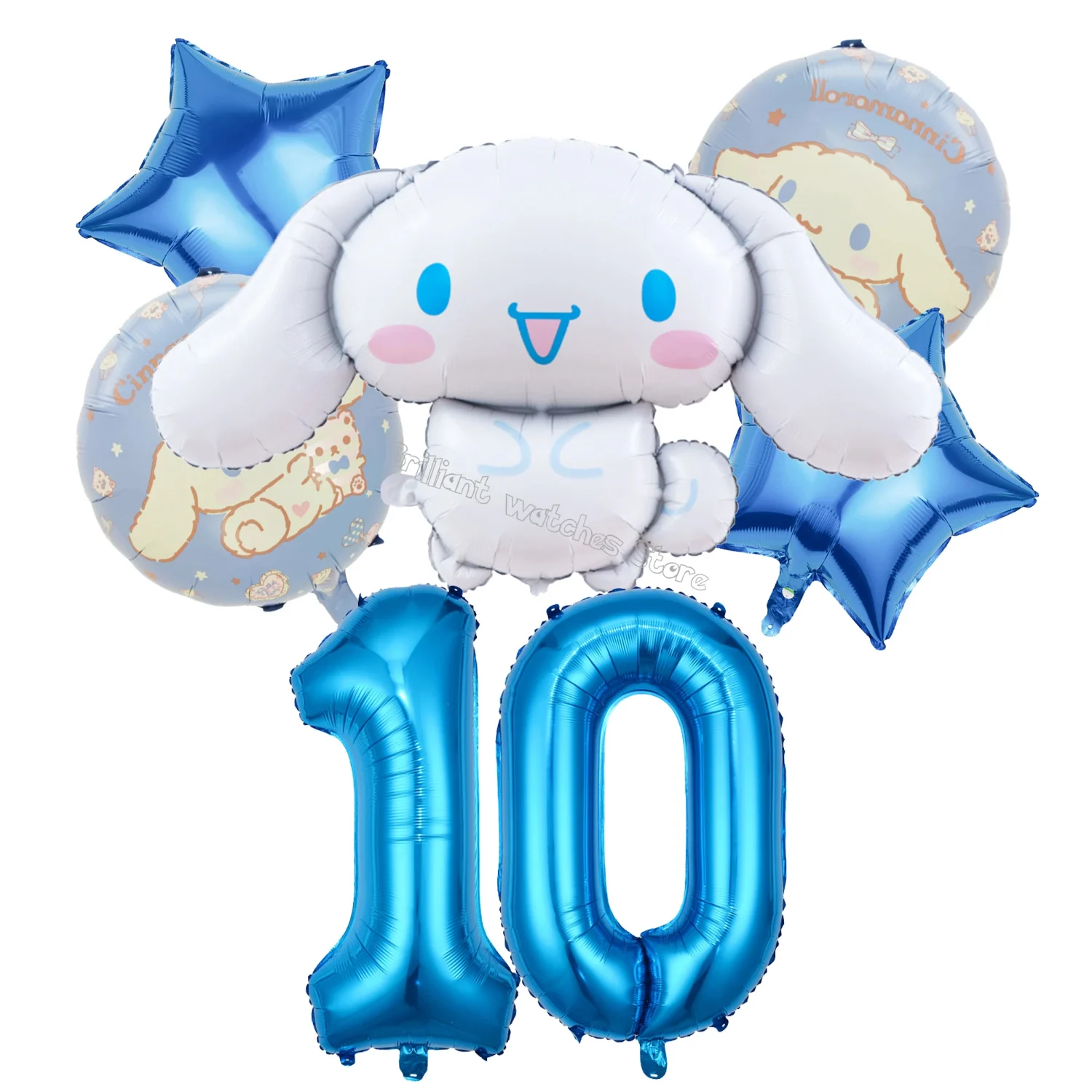 Набор из 6 воздушных шаров Cinnamoroll для дня рождения, шары-цифры, декоративные украшения, милые алюминиевые шары, подарок для детей
Набор из 6 воздушных шаров Cinnamoroll для дня рождения, шары-цифры, декоративные украшения, милые алюминиевые шары, подарок для детей