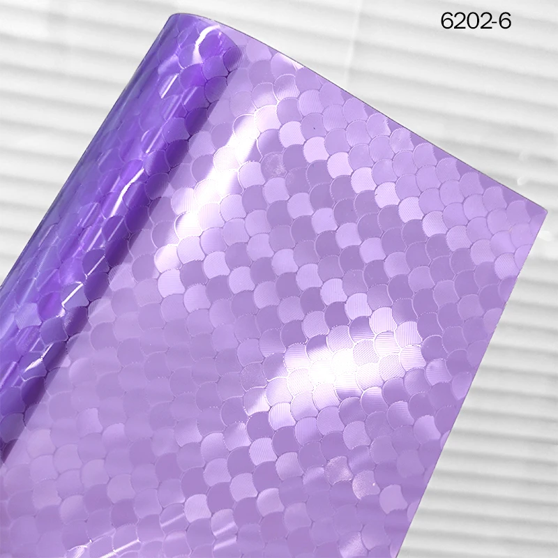 Transparent PVC Film Colorful Fish Scale Light Pillar Snake Pattern Faux Leather Fabric for Bow Bookcover Craft DIY 30*135CM
Transparent PVC Film Colorful Fish Scale Light Pillar Snake Pattern Faux Leather Fabric for Bow Bookcover Craft DIY 30*135CM