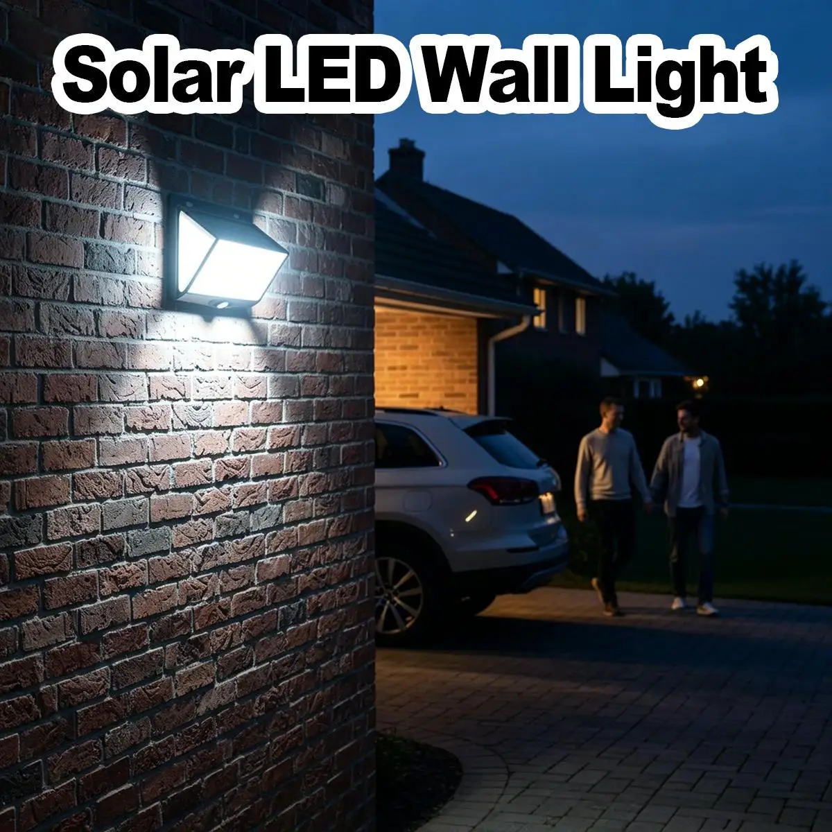 3-Sided LED Wall Light Solar Powered High Power ABS Housing Smart Auto On Off Function Outside Balcony Stair Floodlight Deco
3-Sided LED Wall Light Solar Powered High Power ABS Housing Smart Auto On Off Function Outside Balcony Stair Floodlight Deco