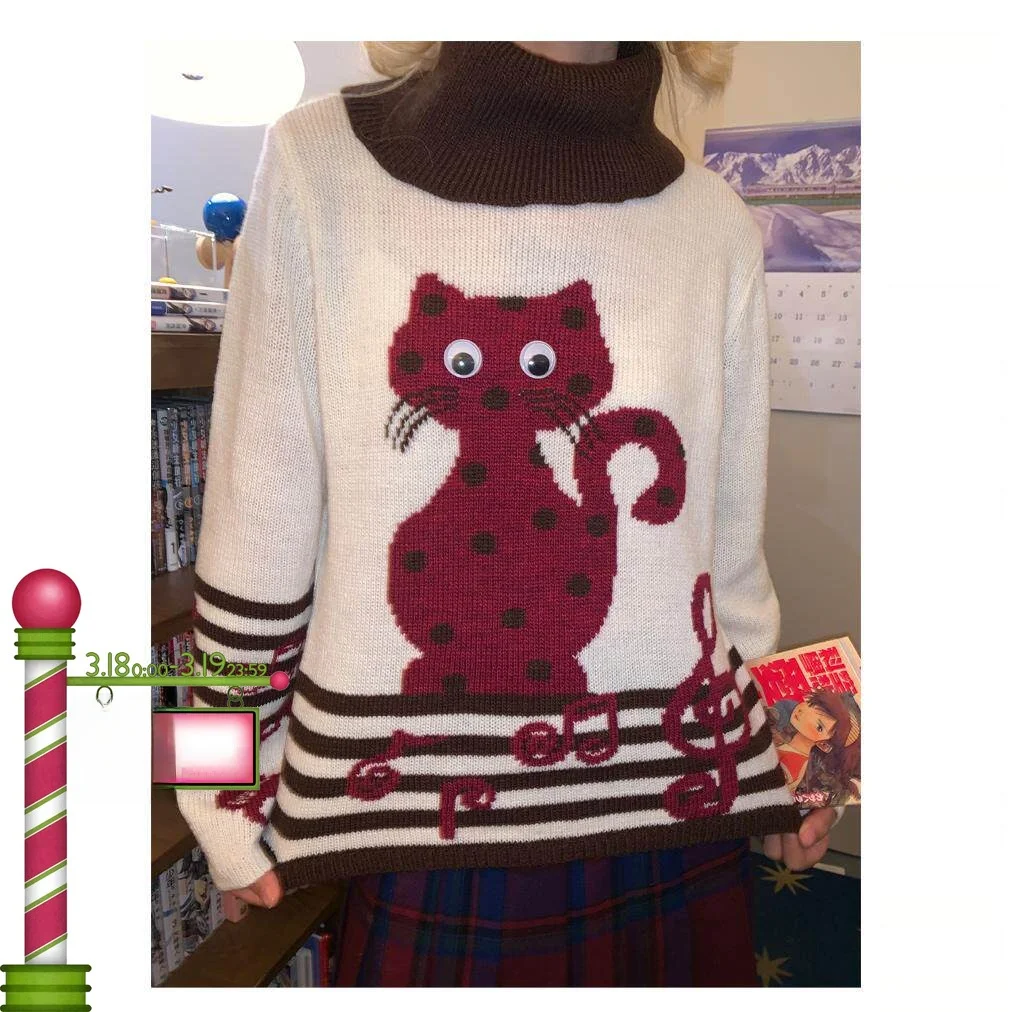 Ufooffice25 New Dizzy Sound Note Moving Eyes Sweater Women's Faion Autumn Season Ethnic Stage Costume
Ufooffice25 New Dizzy Sound Note Moving Eyes Sweater Women's Faion Autumn Season Ethnic Stage Costume