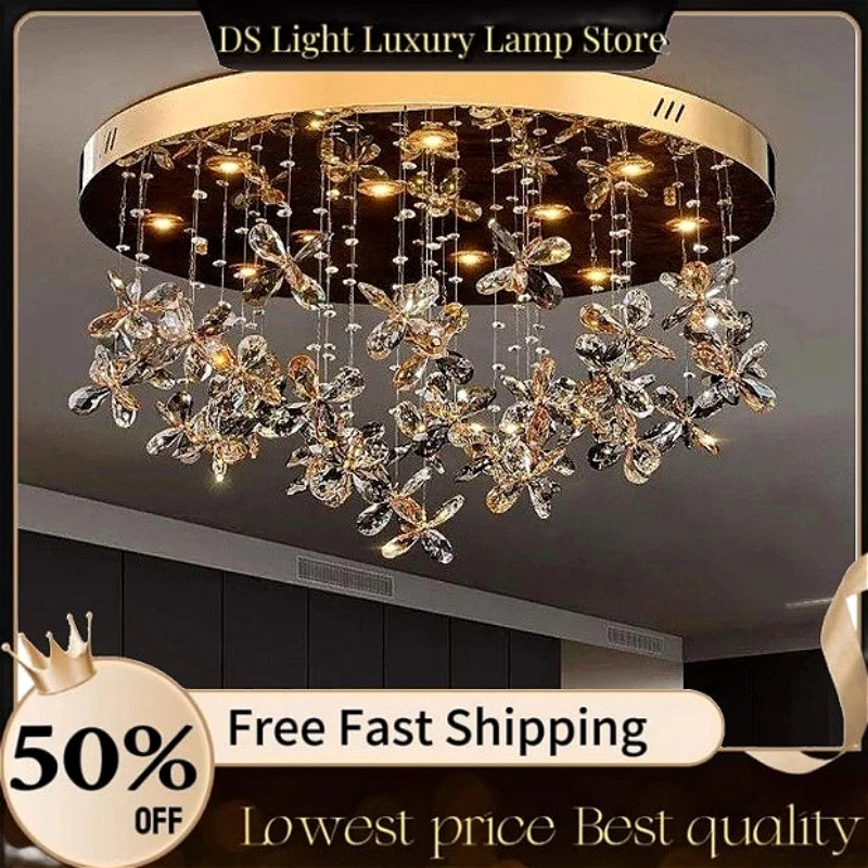 home decorationPendant lights luxury crystal living room chandelier dining room Pendant lamp ceiling light indoor lighting
home decorationPendant lights luxury crystal living room chandelier dining room Pendant lamp ceiling light indoor lighting