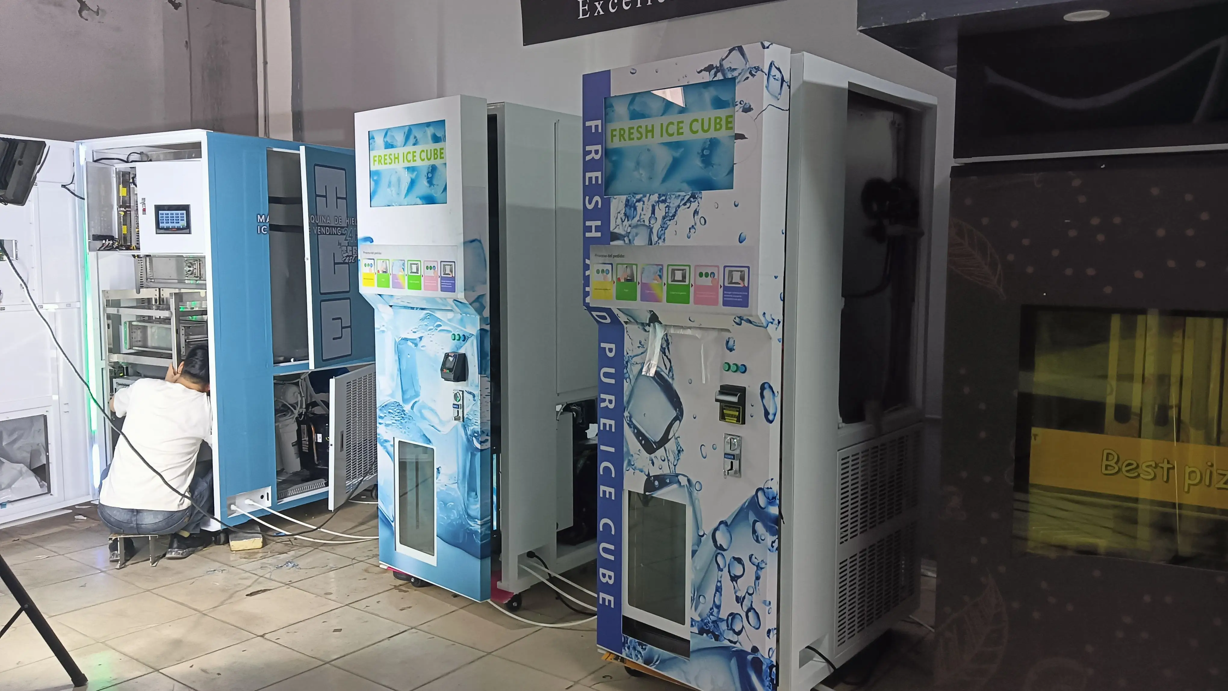 Ice Vending Machine Ice Vending Machine Ice Cube Maker Dispenser Vending Machine Store rating: 4.7 (3 reviews) Vending Machines
Ice Vending Machine Ice Vending Machine Ice Cube Maker Dispenser Vending Machine Store rating: 4.7 (3 reviews) Vending Machines