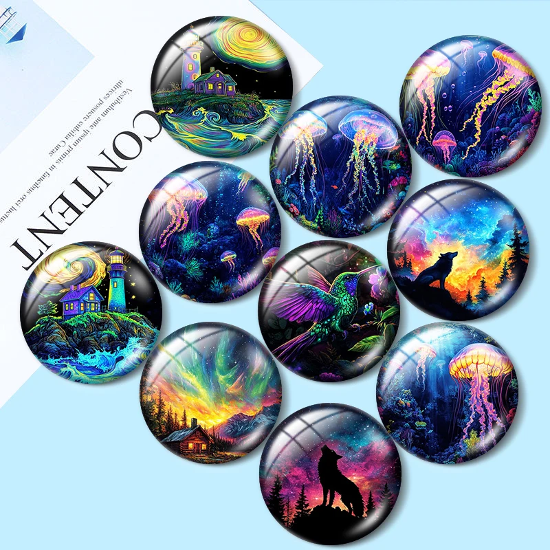 Watercolor pattern 12/18/20/25mm glass cabochon bracelet pendant rings for jewelry demo earrings back Making findings
Watercolor pattern 12/18/20/25mm glass cabochon bracelet pendant rings for jewelry demo earrings back Making findings