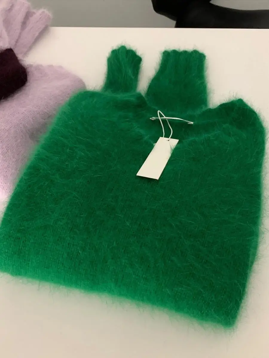 Женский зимний норковый свитер Thiened с длинными волосами, высококачественный универсальный бархатный вязаный свитер с изображением енота, корейский свободный крой
Женский зимний норковый свитер Thiened с длинными волосами, высококачественный универсальный бархатный вязаный свитер с изображением енота, корейский свободный крой