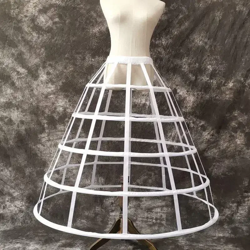 Hollow Birdcage 5 Hoops Big Petticoats Cosplay Lolita Full Crinoline Slip for Ball Gown Wedding Dresses Underskirt
Hollow Birdcage 5 Hoops Big Petticoats Cosplay Lolita Full Crinoline Slip for Ball Gown Wedding Dresses Underskirt