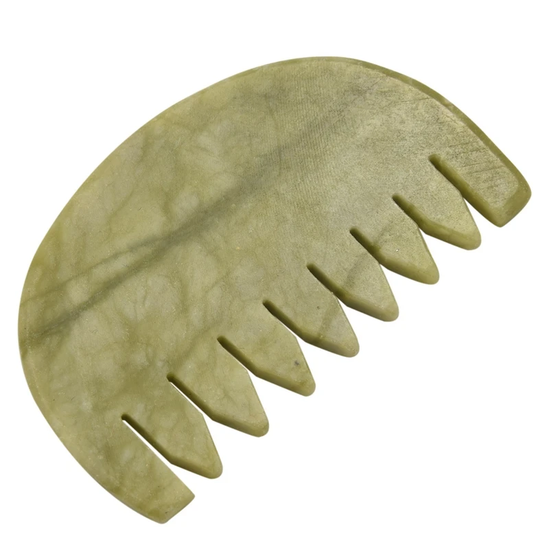 1PCS Guasha Board Comb Natural Jade Face Body Care Scraping SPA Massage Stone Relaxation Comb Health Care
1PCS Guasha Board Comb Natural Jade Face Body Care Scraping SPA Massage Stone Relaxation Comb Health Care