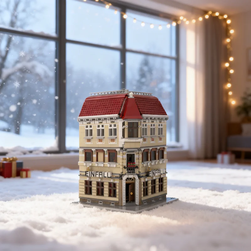 5192 детали MOC Berliner Eckkneipe: Модульная модель паба Берлина, строительные блоки, игрушка, подарок, креативный коллекционный предмет для демонстрации на столе
5192 детали MOC Berliner Eckkneipe: Модульная модель паба Берлина, строительные блоки, игрушка, подарок, креативный коллекционный предмет для демонстрации на столе