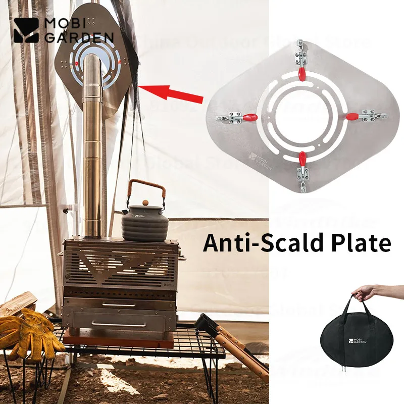 MOBI GARDEN Firewood Stove Accessories Anti-Scald Net 750g Lightweight Stainless Steel Plate Outdoor Camping Chimney Pipe Parts
MOBI GARDEN Firewood Stove Accessories Anti-Scald Net 750g Lightweight Stainless Steel Plate Outdoor Camping Chimney Pipe Parts