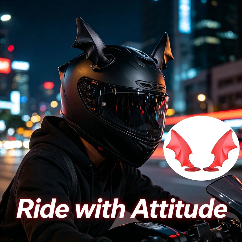 1-10Pairs Demon Wings Suction Cup Decor for Motorcycle Helmets Car Bike Helmet Accessories Riding Gear for Men Women
1-10Pairs Demon Wings Suction Cup Decor for Motorcycle Helmets Car Bike Helmet Accessories Riding Gear for Men Women