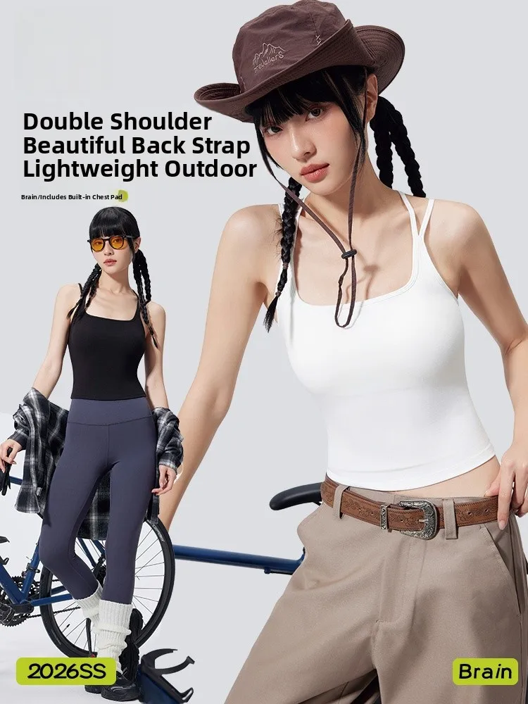 Женский топ-бюстгальтер со встроенными чашечками и подкладкой, из дышащей хлопковой смеси, А-образный крой, майка-белье
Женский топ-бюстгальтер со встроенными чашечками и подкладкой, из дышащей хлопковой смеси, А-образный крой, майка-белье